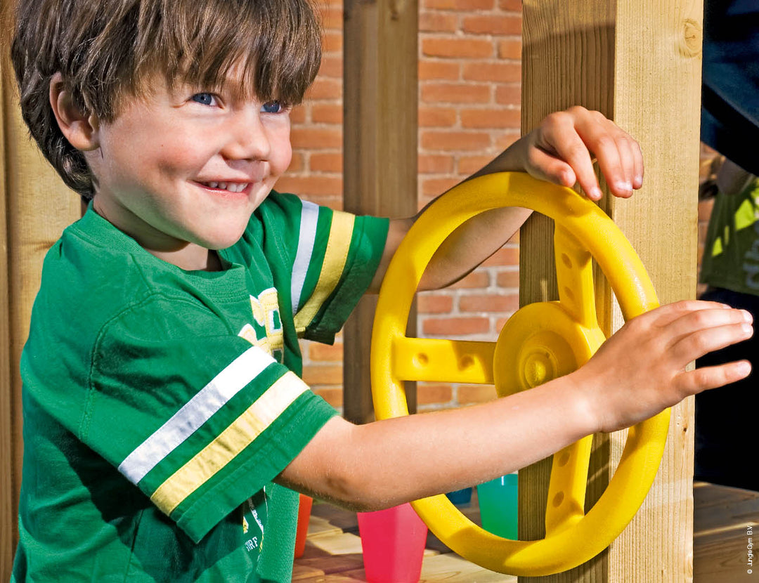 Jungle Resort | Tower playhouse with slide & clatter bridge
