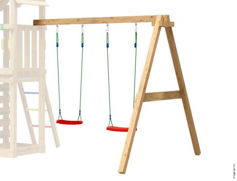 Spielturm Anbau • 2-Swing Module 200